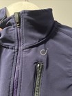 Velocio Signature Vest Softshell Mens Small Purple Stretch Zip Up Cycling Biking