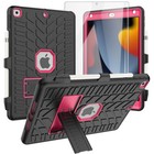 For Ipad 9th Generation Case Rugged Military Shockproof Heavy Duty Stand Cover