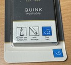 Parker Quink Fountain Pen Ink Cartridges - Washable Blue - 5 Pack X2 - 1952302