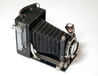 Vintage F  Deckel Folding Plate Camera Schneider Xenar 10 5 Cm F 3 5 Compur