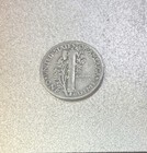 1943 Silver Mercury Dime  Album Filler    free Shipping   