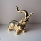 Antique Solid Silver Miniature Elephant Statue