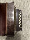 Antique Vintage Accordion Steel Reeds Leather Straps Germany Read Desc Accordian