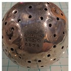 Vintage R  Blackinton   Co Sterling Silver Tea Ball Infuser Chain 6834 Antique