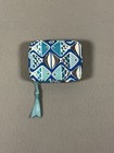Vera Bradley Go Fish Blue Travel Pill Case 7 Day Weekly Medicine Organizer Bag