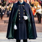 Civil War Cloak Coat Ceremonial Military Navy Blue Coat Historical Reenactment