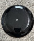 Vintage Korean Lacquer Ware Plate Mother Of Pearl Inlay Cranes Najeon-chilgi