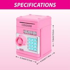 Piggy Bank For Kids - Electronic Money Saving Box W code- Atm Safe-toy Coin Bank