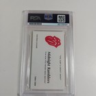 Charlie Watts Signed Rolling Stones Fan Club Membership Card Psa