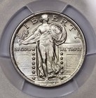 1917 Standing Liberty Quarter Type 2 Pcgs Ms63