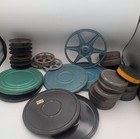 Vintage Eastman Kodak 8mm Film Reels   Canisters Cans Home Movie Tins 27pc Lot