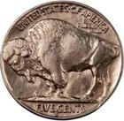1936-s Buffalo Nickel   Borderline Uncirculated  choice Au   