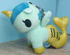 Aurora World Plush - Tokidoki Mermicorno Series 5 - Sea Green  metal Key Clip 