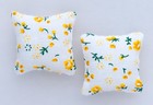 Dollhouse Miniature Throw Pillows 1 12 Scale Handmade Lot Of 2 Spring Summer