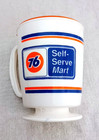 Vintage Union 76 Gas  Station Travel Mug Cup Missing The Bottom Piece