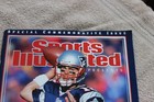 2002  feb 13  Sports Illustrated Magazine - Tom Brady 1st Si Cover  No Label