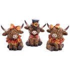  Fall Decor  Fall Decorations For Home  3pcs Highland Cow Decor  Indoor Autumn 