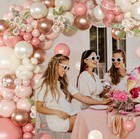 Dusty Pink Balloon Arch Kit 126 Pcs For Wedding  Birthday  Baby Shower Decor