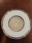Sasanian Empire Ar Drachm King Khusru I  531-579 Ad  90  Silver 18466 Nice Crown
