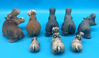 House Hippo Figure Collection Cute 8 Pc Lot Read Full Description And See Pics 