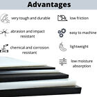 Uhmw Polyethylene Plastic Sheet  Various Colors  Sizes  And Thicknesses