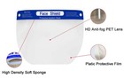 Safety Reusable Face Shield Anti-splash Work Protection Cover Face Mask  1 Set 