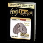 Flipper Coin Pro Flip Quarter Dollar  d0105  By Tango Magic