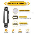Synthetic Rope Aluminum Hawse Fairlead For 8000-15 000-lb  Truck suv Winches