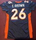 Eric Brown Denver Broncos Authentic Nfl Team Issued Game Jersey  mississippi St 