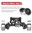 Wheels 1 9 Beadlock Aluminum 4 Pcs Black Rc Crawler Tire Mounting Rings