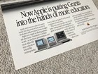 Seller Exclusive _ Rare Unusual  Poster _ Apple Ii   Macintosh __ In Same Poster