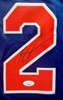 Karl Anthony Towns Signed New York Knicks  away Blue  Nba Finals Jersey Jsa