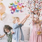 Opseam 24pcs 3d Butterfly Stickers Colorful Magnetic Wall Decor Party Decoration