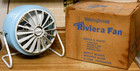 Excellent Westinghouse Riviera Retro Art Deco Mcm 2-speed Fan  Works Great     