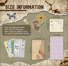 450 Pcs Vintage Scrapbook Supplies Junk Journal Supplies  Scrapbook Supplies    