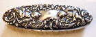 Antique Sterling Silver Small Brush With Cherubs   Angels Hallmarked