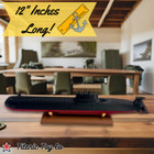 12    Tyhpoon Submarine Toy With Removable Stand Coldwar Submarine