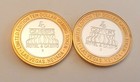 Lot 2 Diff 4 Queens Casino  10 Casino Tokens 4 Vices Horses   Daphne Queen Water