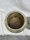 Vintage Hand Carved Lapidary Stone Vessel Lidded Canister Urn Decor