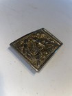 Us Federal Eagle Belt Buckle Officer Civil War Reproduction Reenactment  Brass