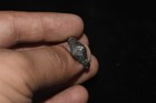 Ancient Eastern Roman Bronze Ring With Rare Engraved Bezel In Good Condition