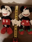 Disney Park Holiday Mickey And Minnie Plush Set Christmas