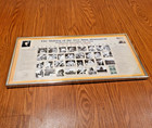 The Making Of The Iwo Jima Monument  24  Frame Print Coa Signed  Felix De Weldon