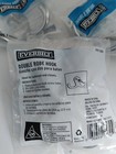 Lot Of 3 Chrome Plated Double Robe Hook   In Everbilt Prong