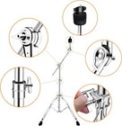 Cymbal Stand 2pack Standard Cymbal Boom Stand Adjustable Cymbal Pack 28 -47 2 