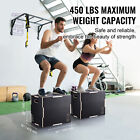24 20 16 Inch 3 In 1 Plyometric Jump Box Fitness Exercise Plyo Box Wooden