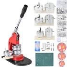Button Maker Machine Multiple Sizes 300pcs  Photo Pin Badge Maker 1 25 2 25 3 In