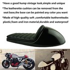 Cafe Racer Seat Retro Vintage Motorcycle Seat Saddle Scrambler Cushion