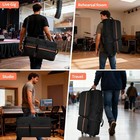 Rolling Dj Controller Case For Ddj-400 800 1000 flx4 flx2 rev7 rev5 grv6  29    Wa