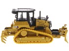 Cat Caterpillar D5 Track-type Dozer Yellow With Fine Grading Undercarriage And F